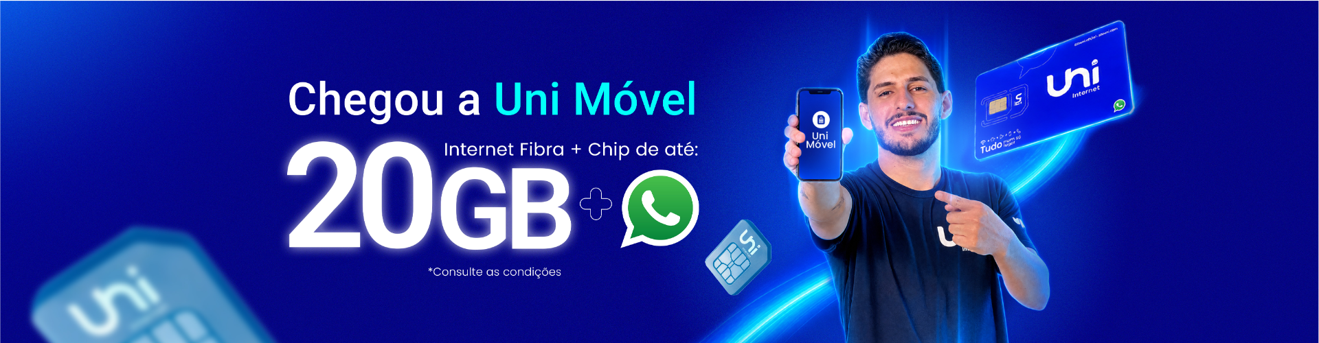 Chegou uni móvel